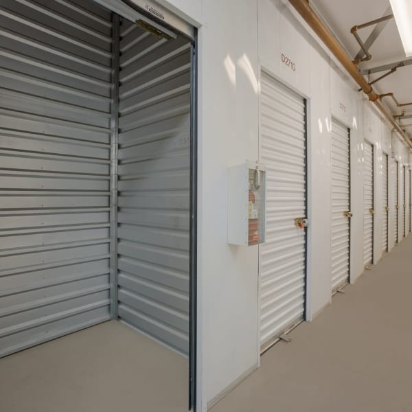 Climate-controlled storage at StorQuest Self Storage in San Bernardino, California