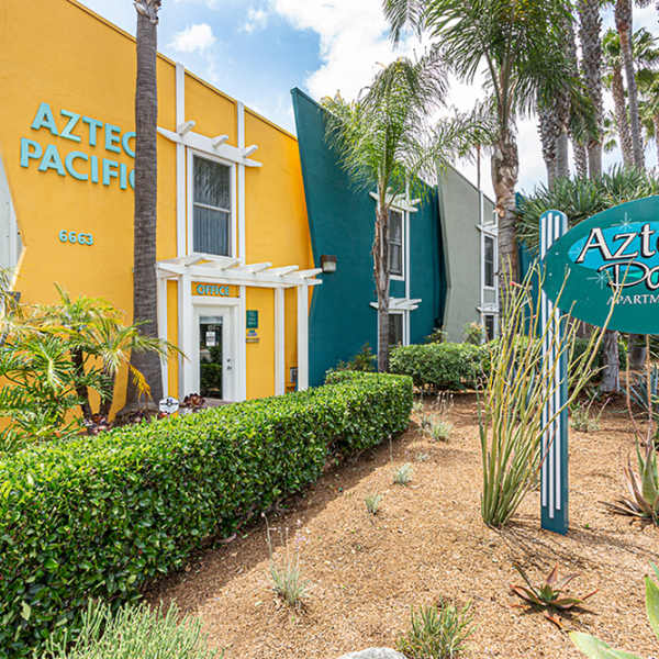 Explore the neighborhood around Aztec Pacific in San Diego, California