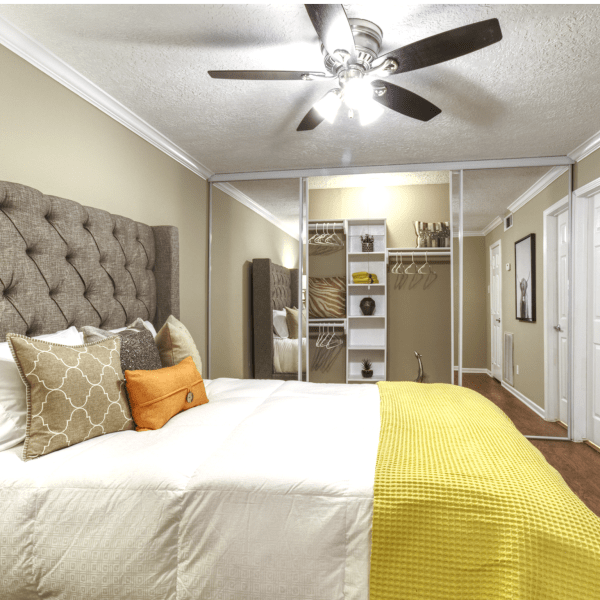 View floor plans offered at Galleria Oaks in Houston, Texas