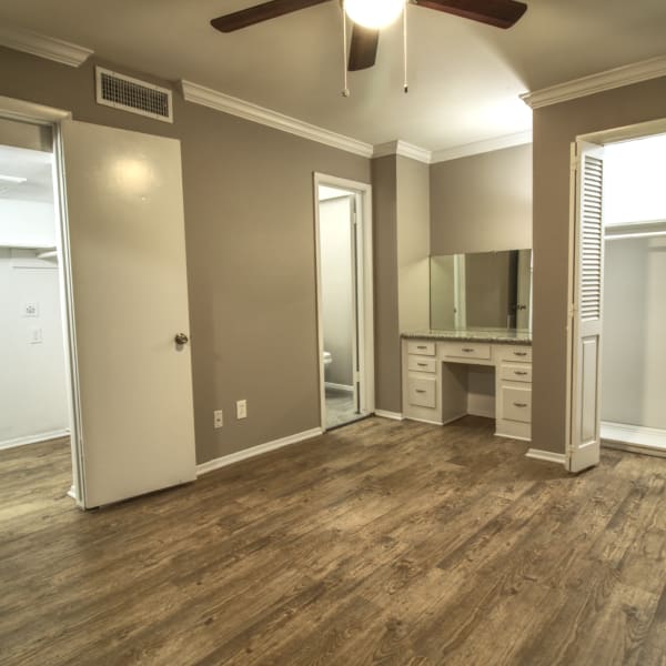 View floor plans offered at The Westbriar in Houston, Texas