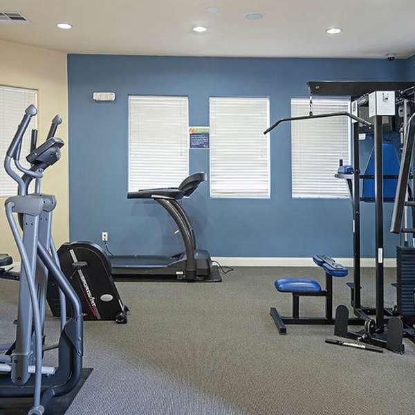 Fitness studio at Whittell Pointe I and II in Reno, Nevada