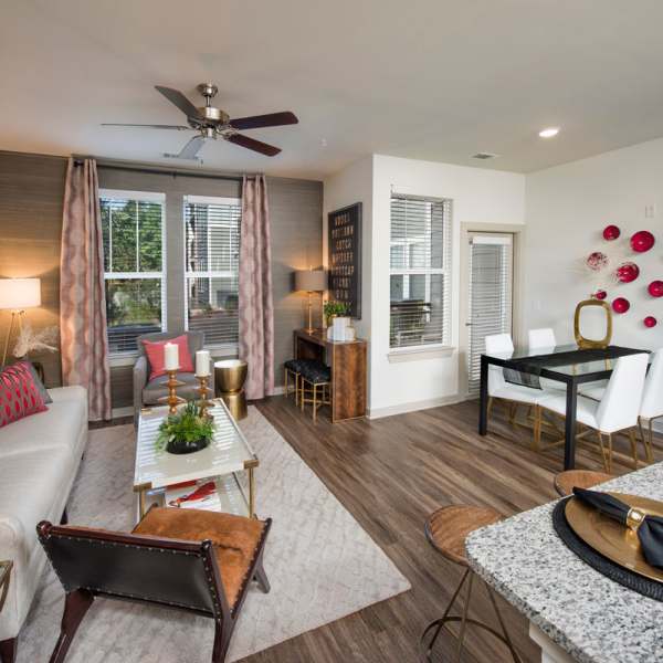 View floor plans offered at The Meridian Lafayette in Fayetteville, Georgia