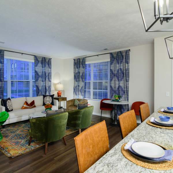 View floor plans offered at Dalton in Westerville, Ohio