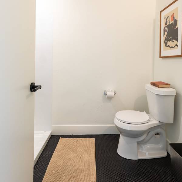 Bathroom at Detroit, Michigan