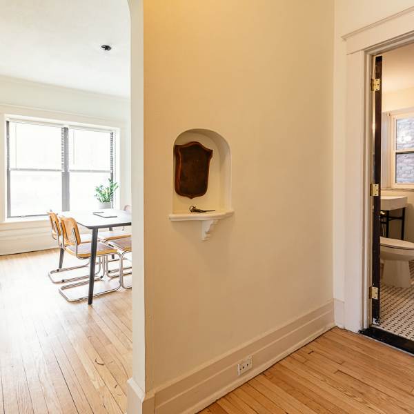 Model apartment at Detroit Living in Detroit, Michigan