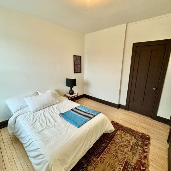 Bedroom at Detroit Living in Detroit, Michigan