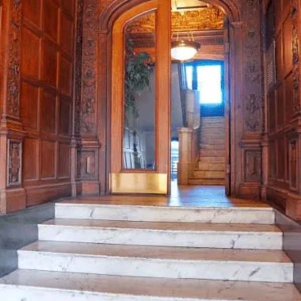 Property entrance at Detroit Living in Detroit,Michigan