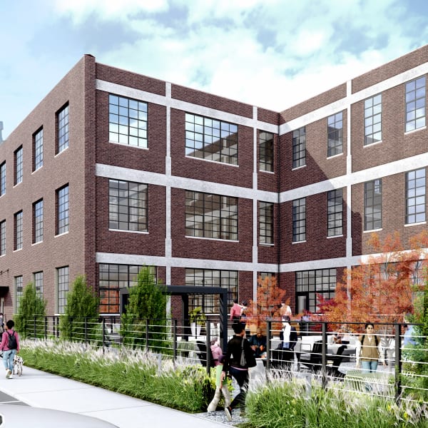 Exterior of the property at Detroit Living in Detroit,Michigan