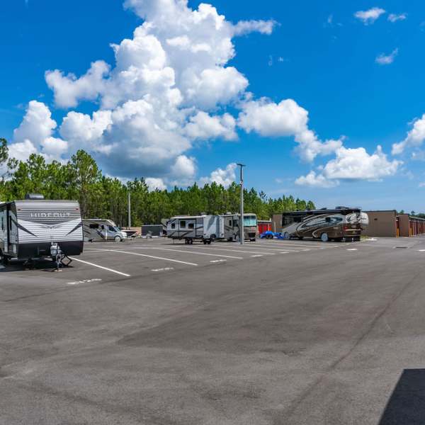 Boat, car, and RV storage at StorQuest RV & Boat Storage in Littleton, Colorado