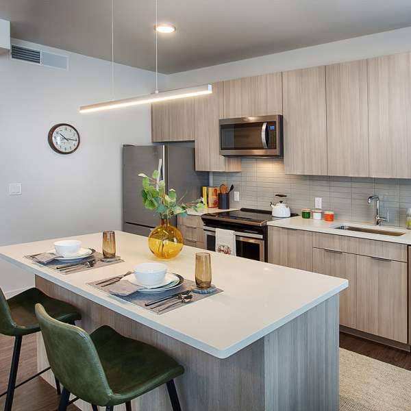 View floor plans offered at SOVA on Grant in Denver, Colorado