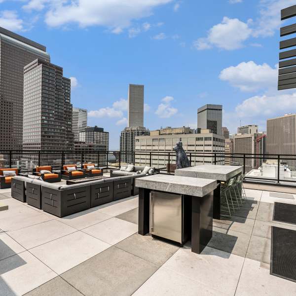 View amenities at SOVA on Grant in Denver, Colorado