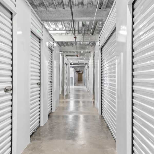 Climate-controlled storage units at StorQuest Self Storage in El Cajon, California