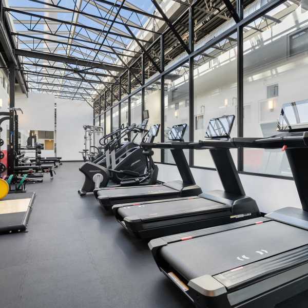 Fitness center at The Preserve Scott's Addition in Richmond, Virginia