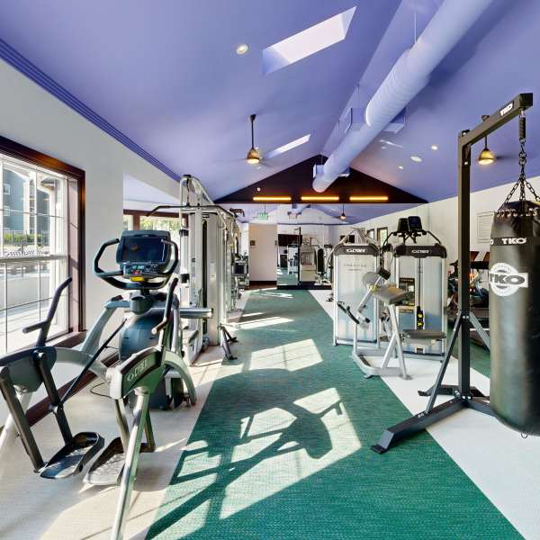 Fitness center at The Quarters Manhattan in Manhattan, Kansas