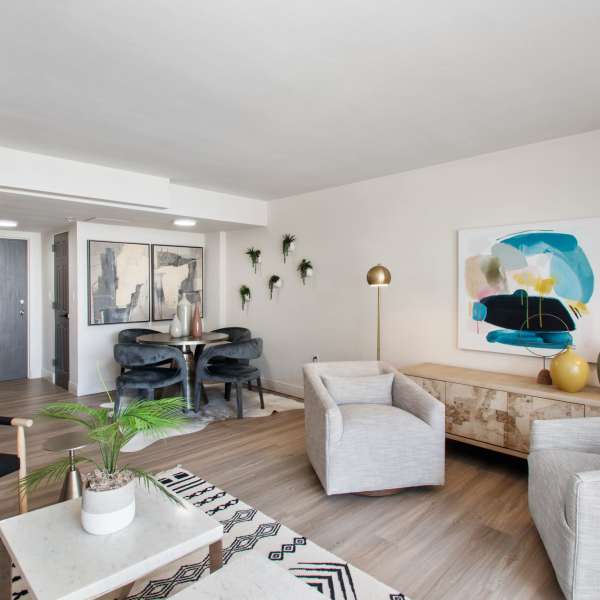 View floor plans offered at Lake Lucerne Towers in Orlando, Florida