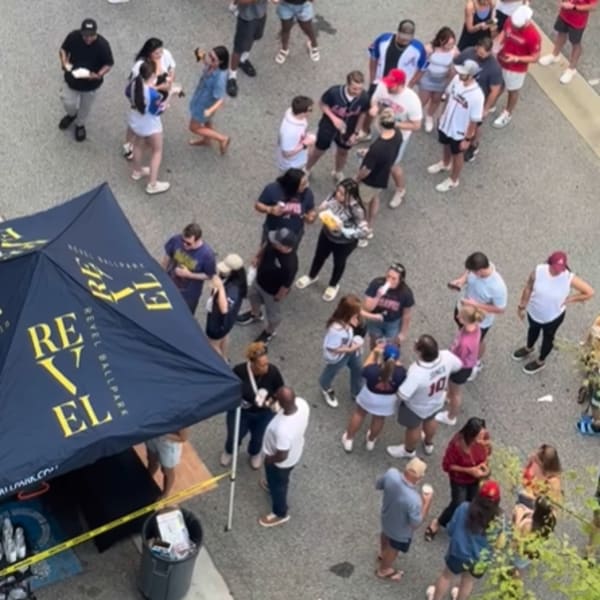 Residents gathered at Revel Ballpark in Atlanta