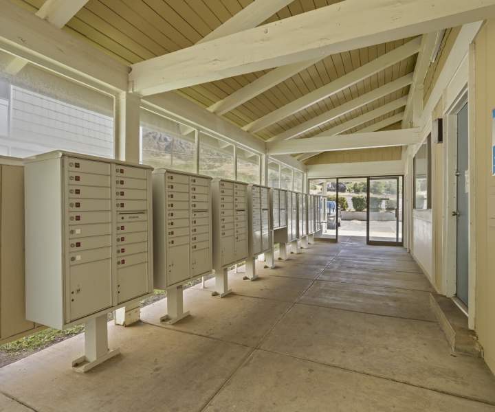 Community mailboxes at Canyon Crest in Ogden, Utah