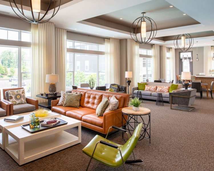 Clubhouse at The Elms at Arcola in Dulles, Virginia