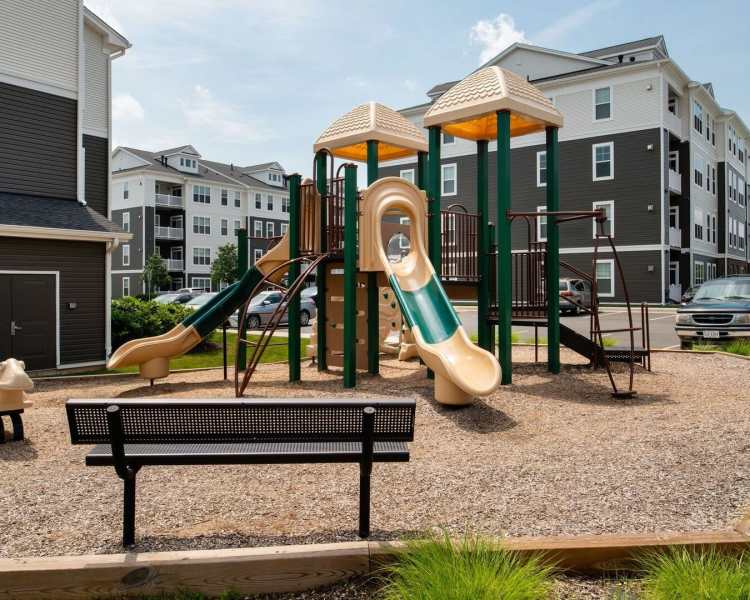 Childs playground at The Elms at Arcola in Dulles, Virginia