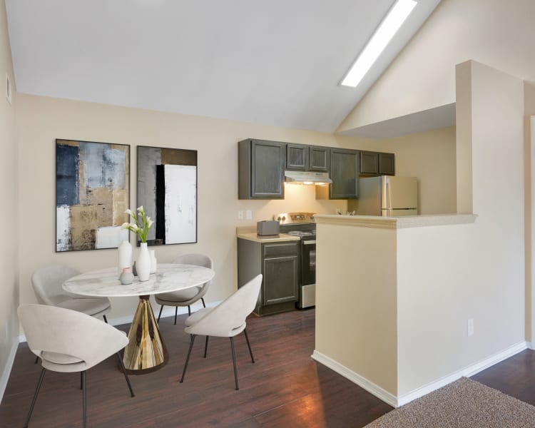 Click to see our floor plans at Crossroads at City Center Apartments in Aurora, Colorado