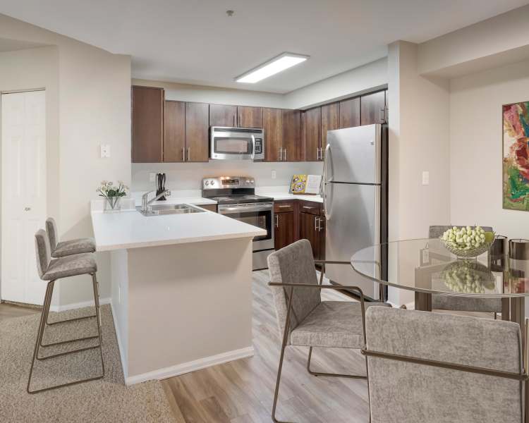 Click to see our floor plans at The Crossings at Bear Creek Apartments in Lakewood, Colorado