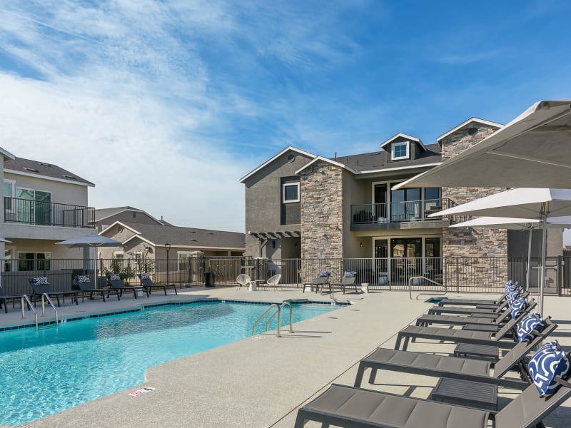 Stunning exterior and pool area to Harmony at Hurley Farms in Tolleson, Arizona