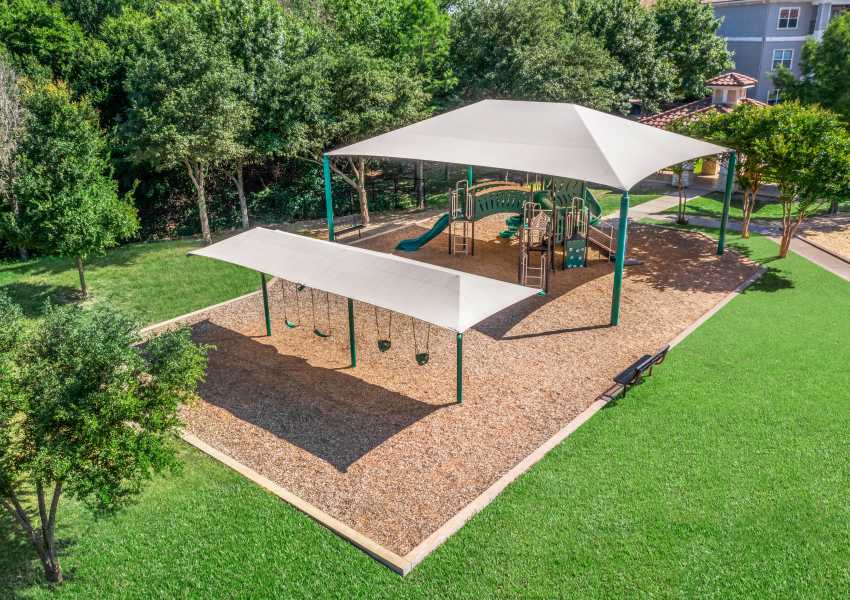 Shaded Playground at Estancia at Ridgeview Ranch