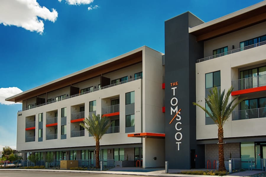 Exterior of The TOMSCOT in Scottsdale, Arizona