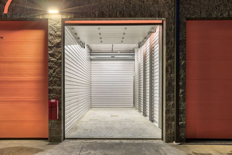 Heated storage units available at Advanced Heated Self Storage Bellingham in Bellingham, Washington