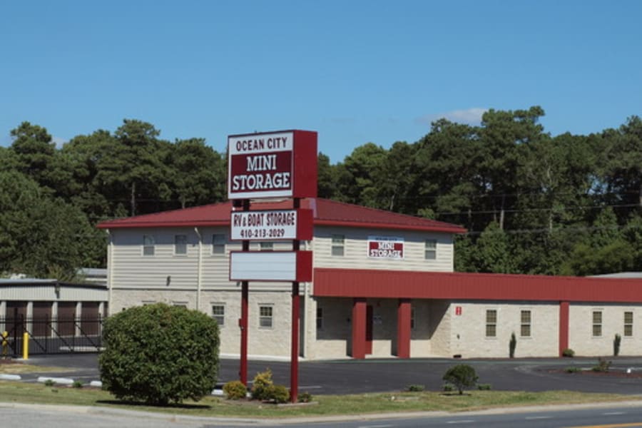 Climate-controlled units available at Ocean City Mini Storage in Ocean City, Maryland