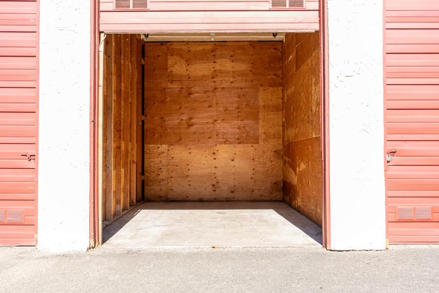 View of drive up unit