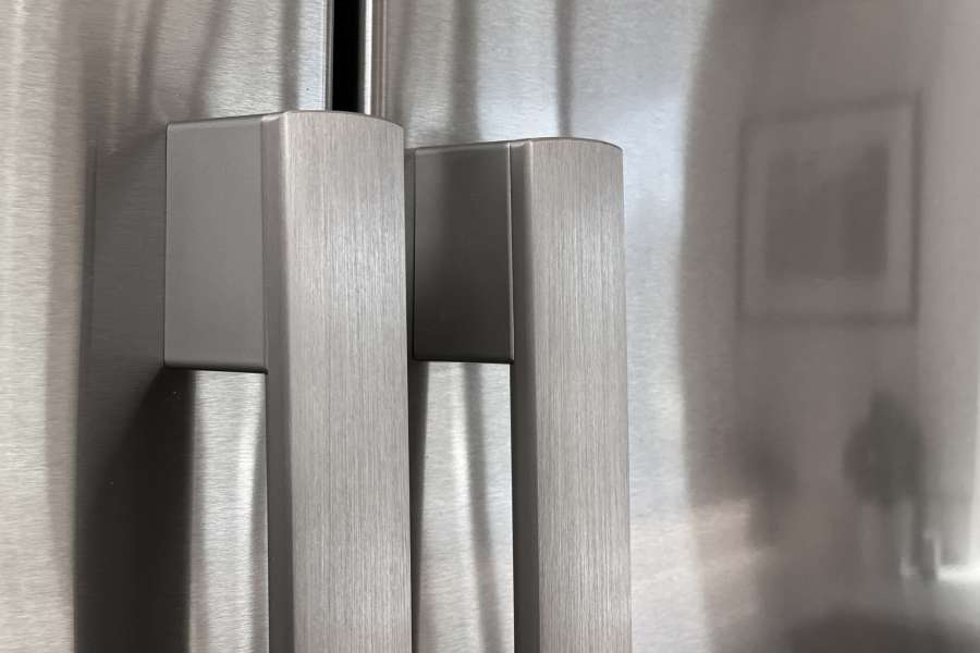 Stainless-steel appliances at Hart Townes in Woodruff, 