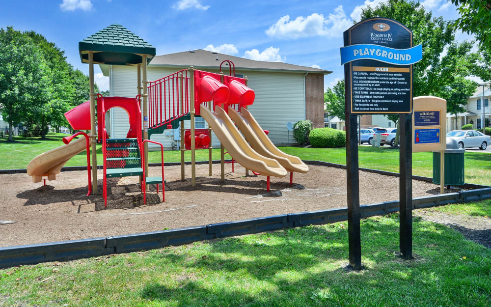 Playground at Woodview at Marlton Apartment Homes in Marlton, New Jersey