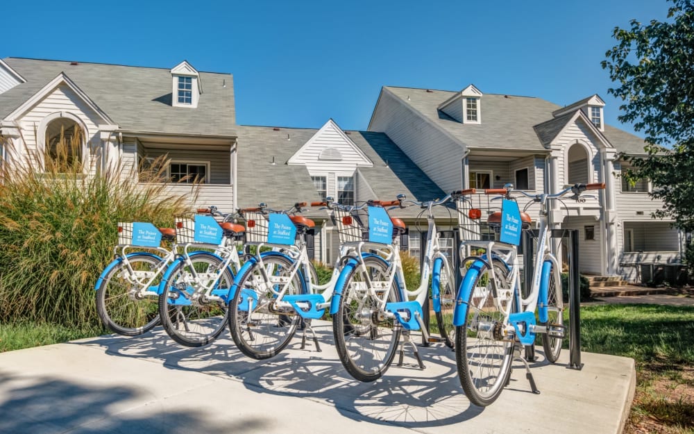 Bike share at The Pointe at Stafford Apartment Homes in Stafford, Virginia