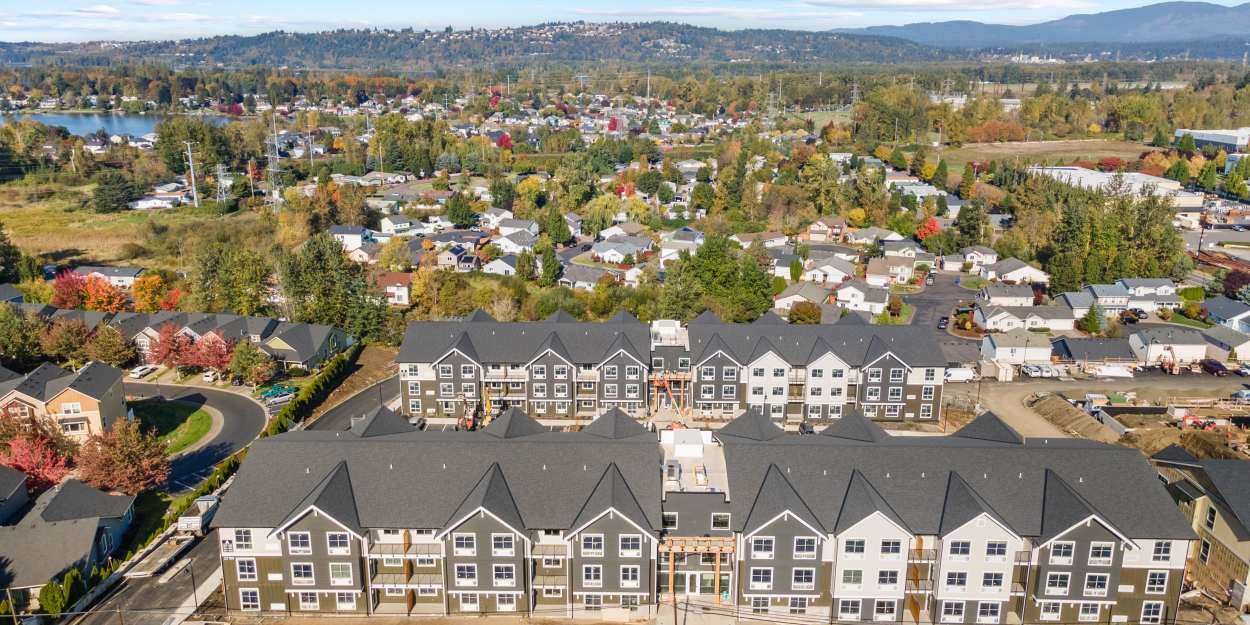 The neighborhood near The Meadowlark at Fairview in Fairview, Oregon