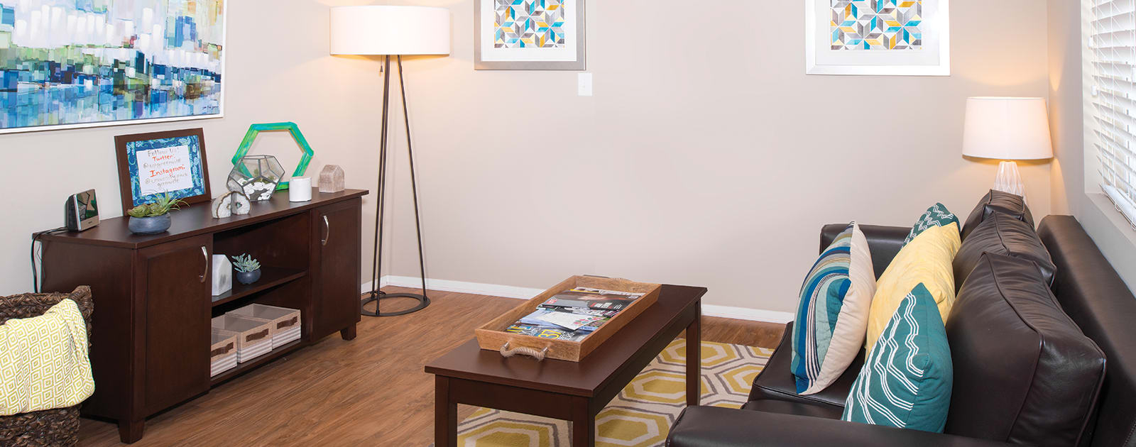 Floor plans at University Park