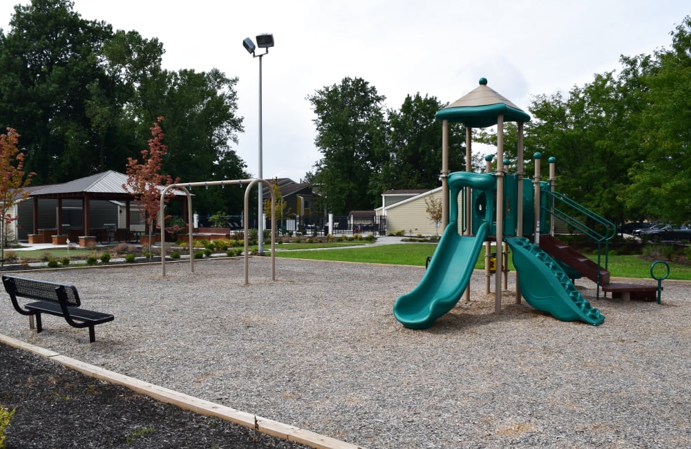 Playground at Parkside at Castleton Square in Indianapolis, Indiana