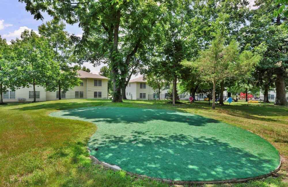 Putting green at Woodview at Marlton Apartment Homes in Marlton, New Jersey