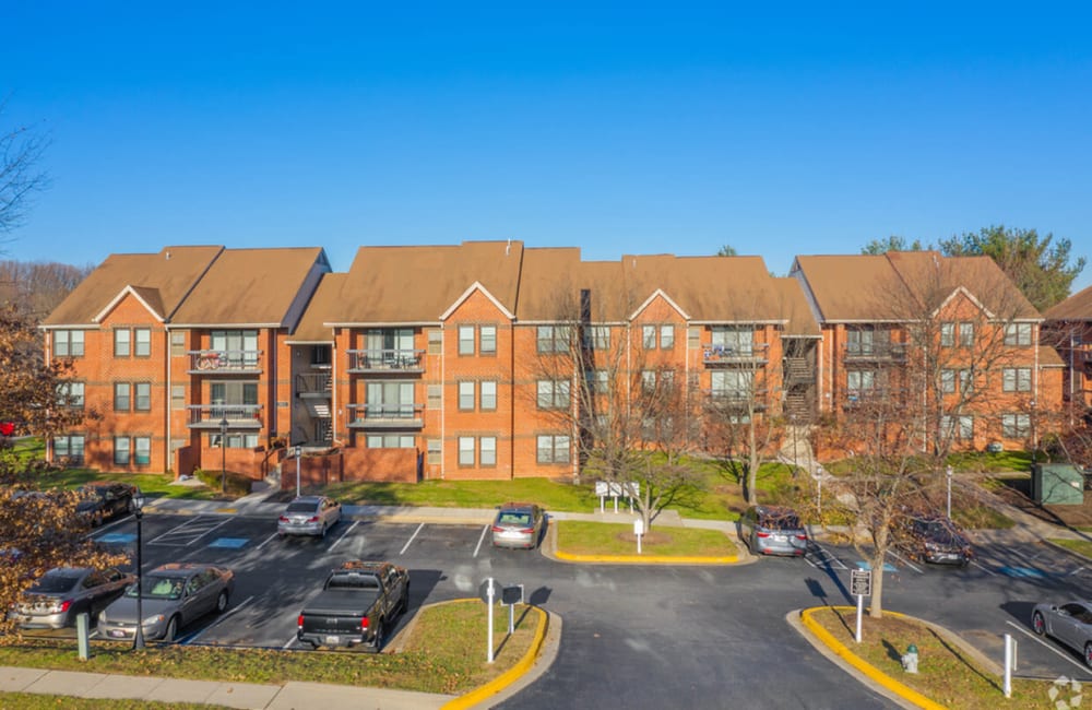 Parking at Tamarron Apartment Homes in Olney, Maryland