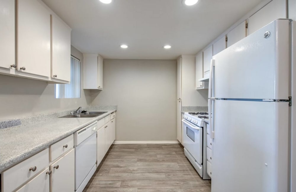 Modern Kitchen at Cordova Park Apartments apartment homes in Lancaster, California