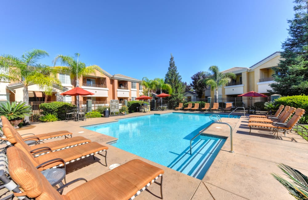 swimming pool at Broadstone at Stanford Ranch in Rocklin, California