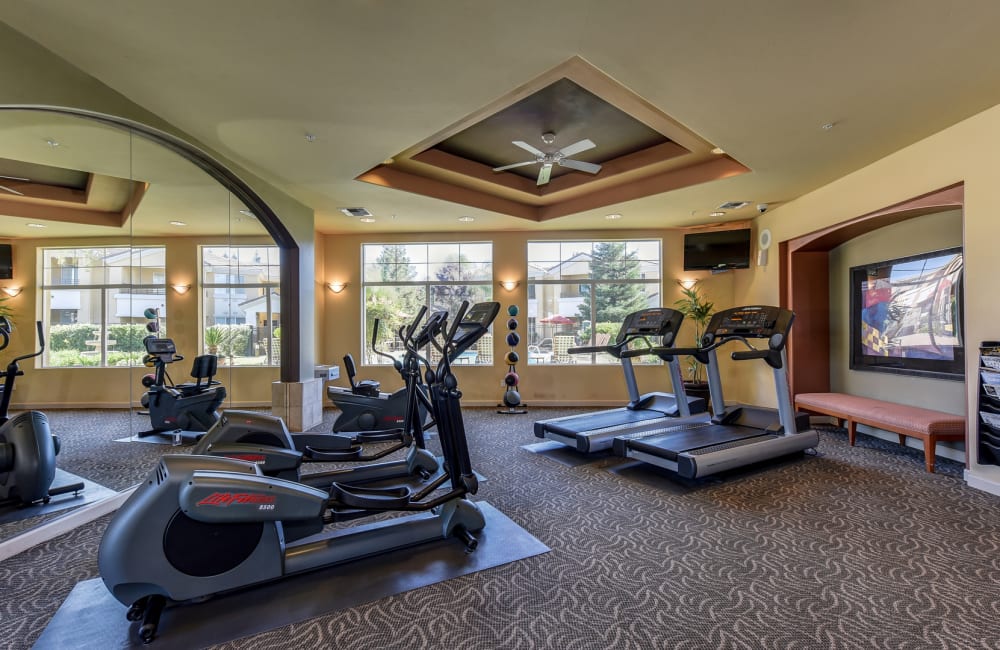 fitness center at Broadstone at Stanford Ranch in Rocklin, California