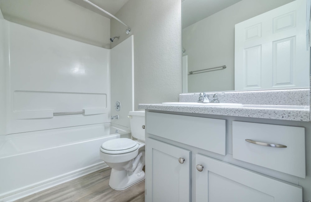Bathroom atSunset Ridge Apartments apartment homes in Lancaster, California