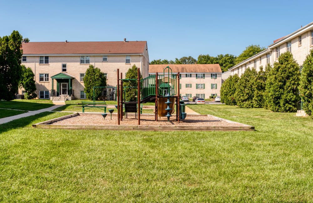 Playground at Harbor Club Apartments in Newark, Delaware