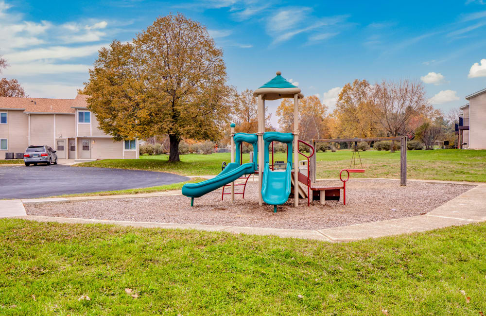 playground at Westport Village Apartments in Freeport, Illinois