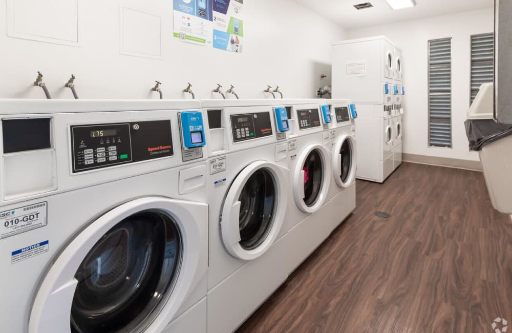 Laundry room at Meadow Wood in Concord, California