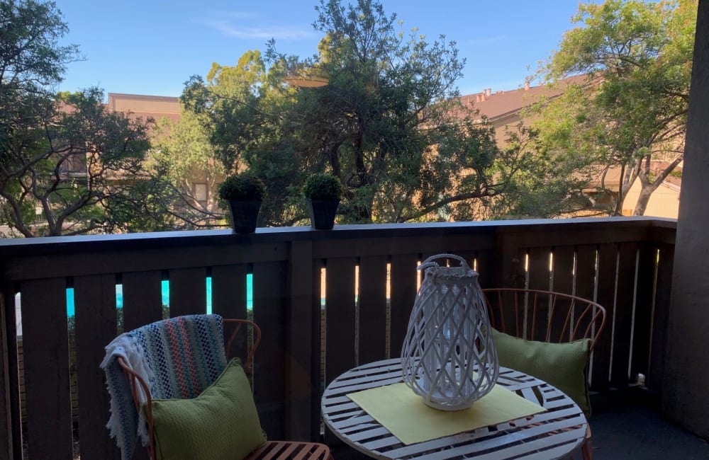 Enjoy the view from your private deck or balcony at Point Alameda in Alameda, California