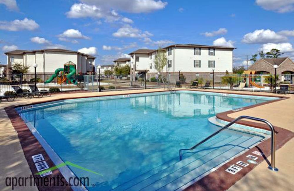 Swimming pool at Valencia Trace in Orlando, Florida