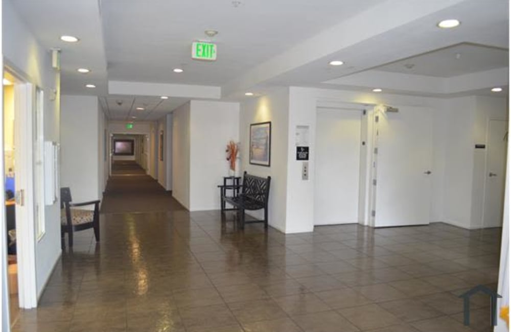 Entryway at Laguna Senior in Los Angeles, California