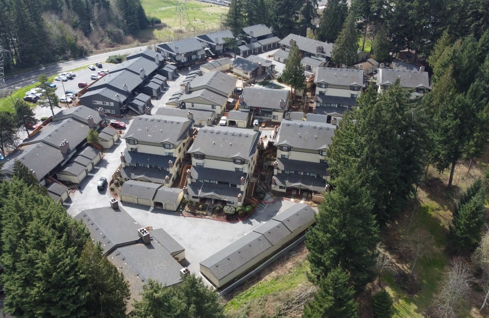 Aerial view of The Ridge in Vancouver, Washington